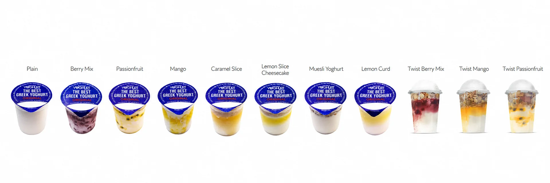YouGood Greek Yoghurt Classic flavours